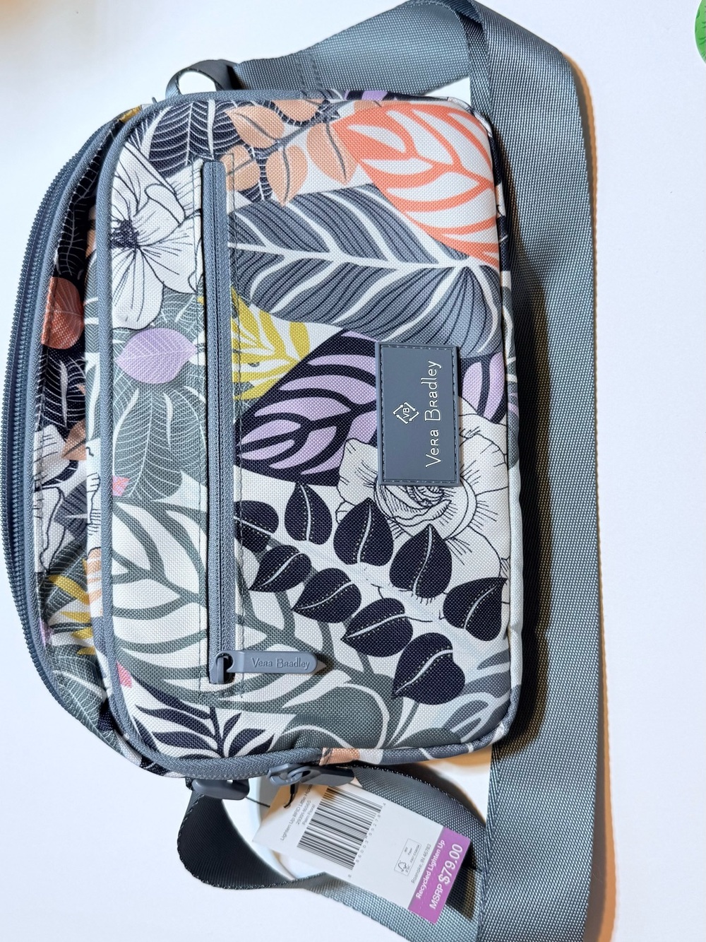 Vera Bradley Lightweight Crossbody Travel Bag Brand New With Tags